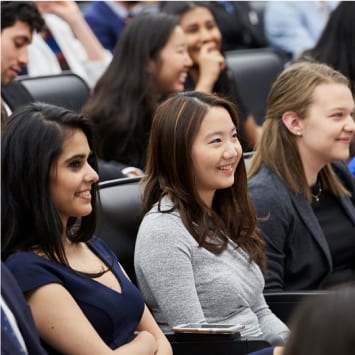 students sitting 